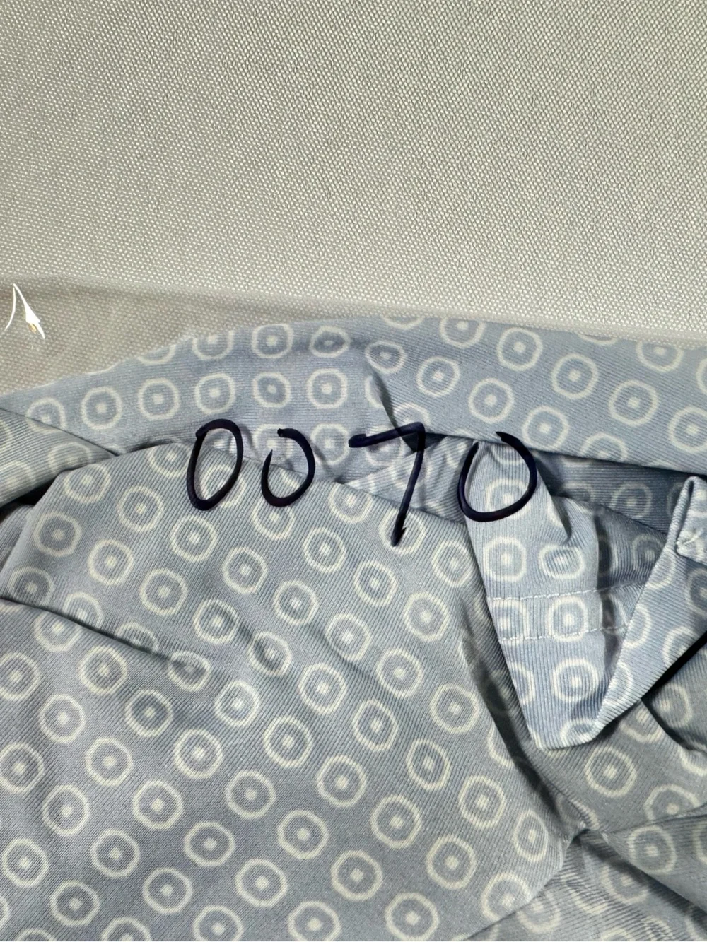 Polo by Ralph Lauren RLX Light Blue Micro-Pattern Short-Sleeve Polo